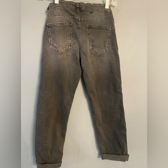 Boys Zara distressed black jeans - Picture 5 of 5